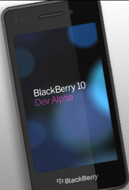 Announcement for mobile phone developers of the system specifications excellent BlackBerry 10